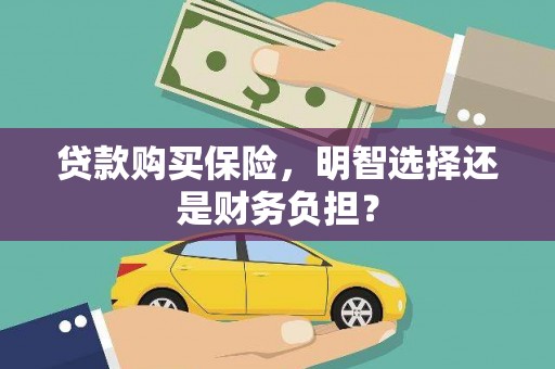 连山贷款购买保险，明智选择还是财务负担？