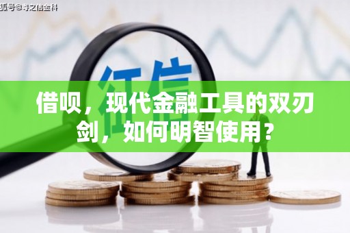 连山借呗，现代金融工具的双刃剑，如何明智使用？