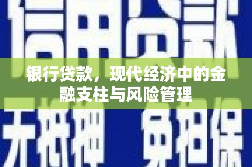 连山银行贷款，现代经济中的金融支柱与风险管理