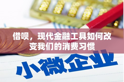 连山借呗，现代金融工具如何改变我们的消费习惯