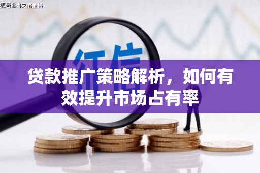 连山贷款推广策略解析，如何有效提升市场占有率