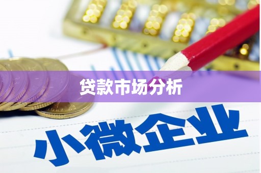 连山贷款市场分析