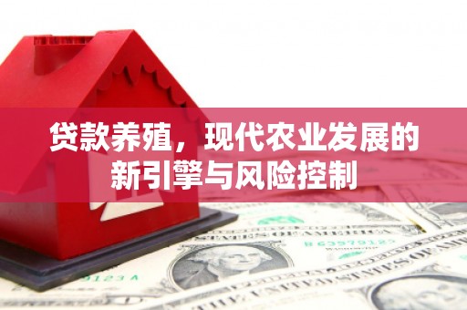 连山贷款养殖，现代农业发展的新引擎与风险控制