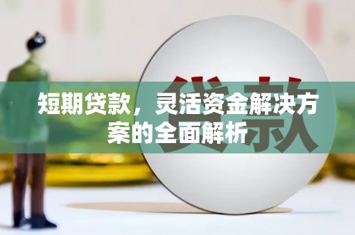 连山短期贷款，灵活资金解决方案的全面解析