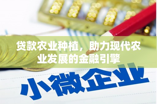 连山贷款农业种植，助力现代农业发展的金融引擎