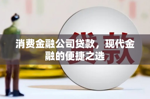 连山消费金融公司贷款，现代金融的便捷之选