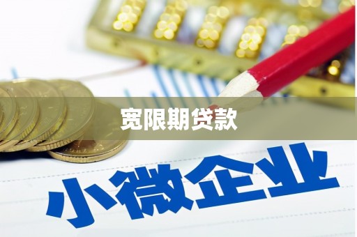 连山宽限期贷款