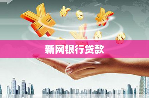 连山新网银行贷款