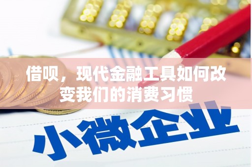 连山借呗，现代金融工具如何改变我们的消费习惯