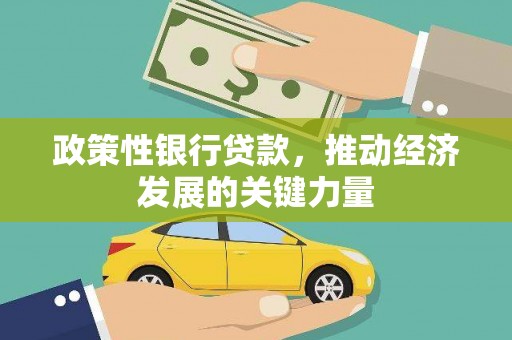 连山政策性银行贷款，推动经济发展的关键力量