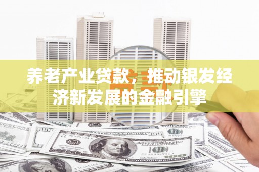 连山养老产业贷款，推动银发经济新发展的金融引擎