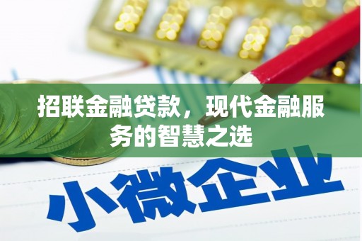 连山招联金融贷款，现代金融服务的智慧之选