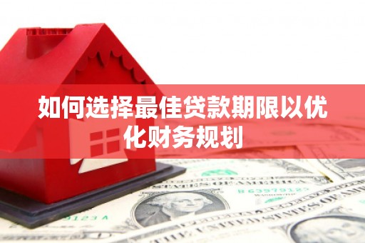 连山如何选择最佳贷款期限以优化财务规划
