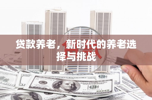连山贷款养老，新时代的养老选择与挑战