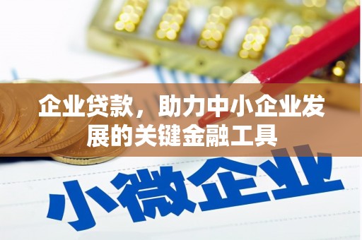 连山企业贷款，助力中小企业发展的关键金融工具