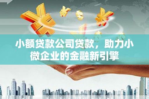连山小额贷款公司贷款，助力小微企业的金融新引擎