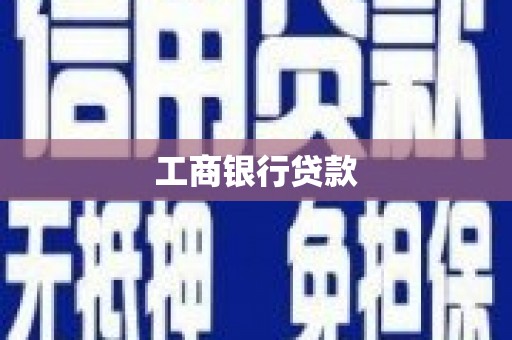 连山工商银行贷款