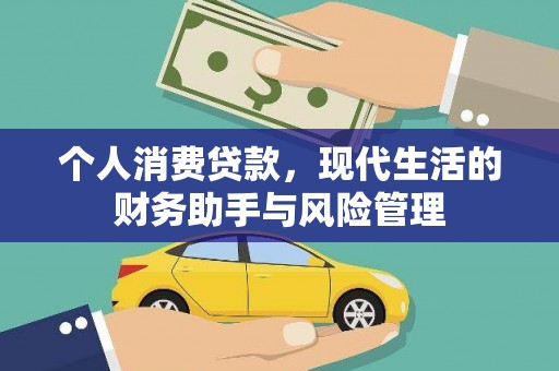 连山个人消费贷款，现代生活的财务助手与风险管理