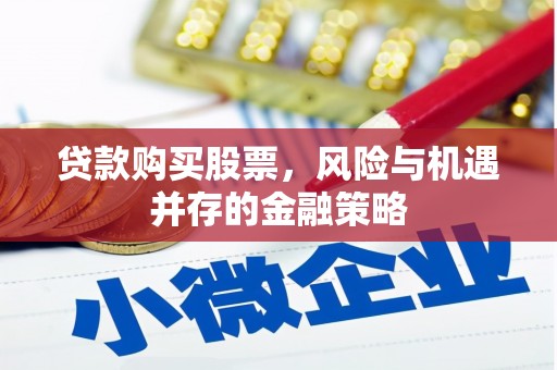 连山贷款购买股票，风险与机遇并存的金融策略